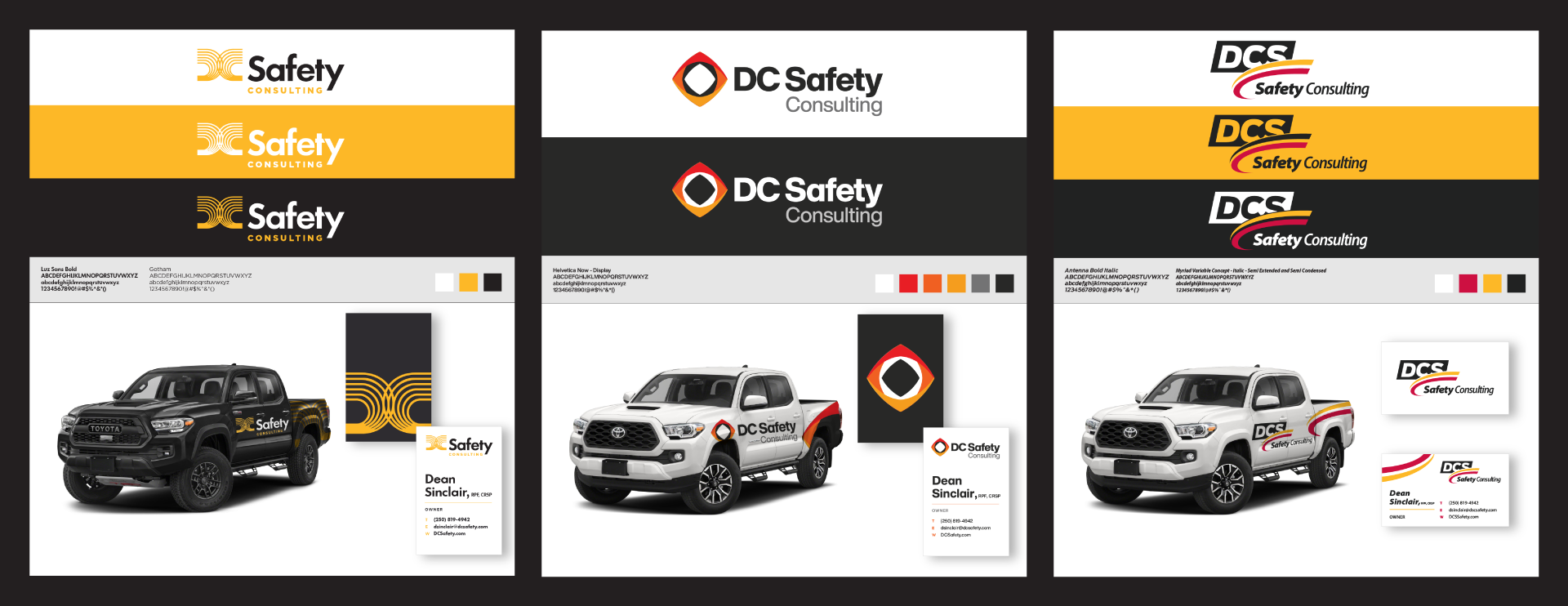 DCS logo system: full mark and icon